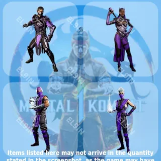🌌 Mortal Kombat 1 Twitch Drops 🧨 MK1: Final Kombat [Total 4 Items]
