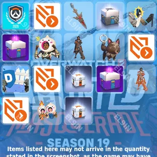 👑 Overwatch 2 Twitch Drops 👑 S2 Launch Drops [Total 21 Items]