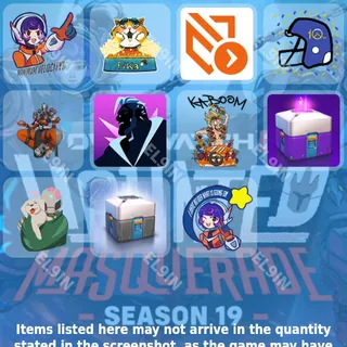 🌌 Overwatch 2 Twitch Drops ❤️ OW 10th Anniversary Drops [Total 11 Items]
