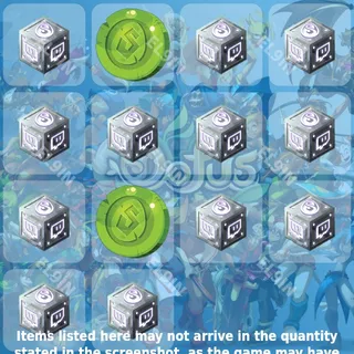 🌐 Dofus Twitch Drops 💜 Emerald Token [Total 14 Items]