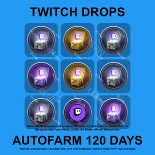 ✪✅【Escape from Tarkov】Twitch Drops ✪ Automatic farming 120 days