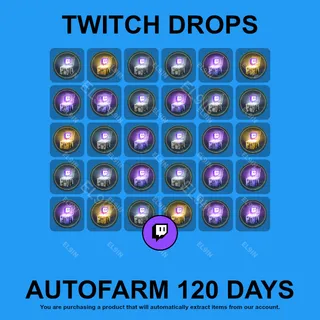 ✪❤️【Escape from Tarkov】Twitch Drops ✪ Automatic farming 120 days