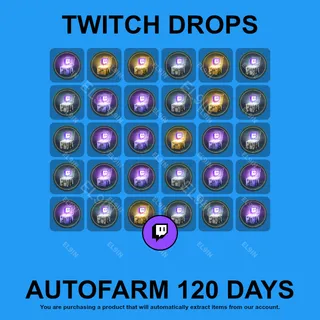 ✪❤️【Escape from Tarkov】Twitch Drops ✪ Automatic farming 120 days