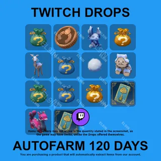 ✪🌐【Palia】Twitch Drops ✪ Automatic farming 120 days