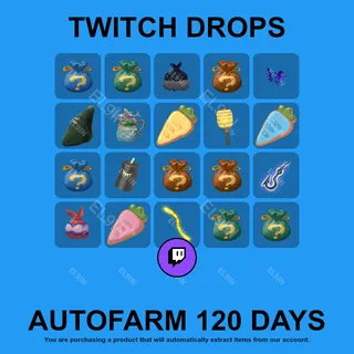 ✪👑【Palia】Twitch Drops ✪ Automatic farming 120 days