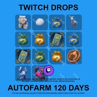 ✪👑【Palia】Twitch Drops ✪ Automatic farming 120 days