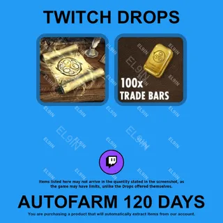 ✪✅【The Elder Scrolls Online】Twitch Drops ✪ Automatic farming 120 days