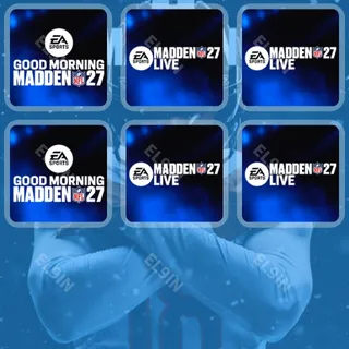 👑 Madden NFL 27 Twitch Drops 👑 Madden Live [Total 6 Items]