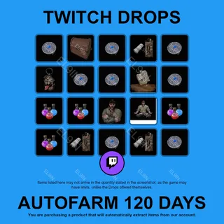 ✪🌌【Dark and Darker】Twitch Drops ✪ Automatic farming 120 days