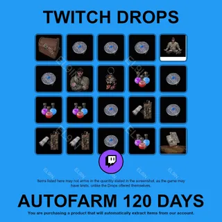 ✪✅【Dark and Darker】Twitch Drops ✪ Automatic farming 120 days