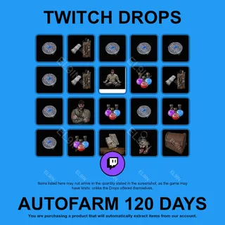 ✪❤️【Dark and Darker】Twitch Drops ✪ Automatic farming 120 days