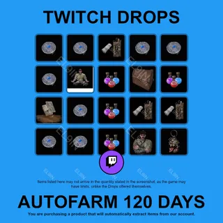 ✪💎【Dark and Darker】Twitch Drops ✪ Automatic farming 120 days