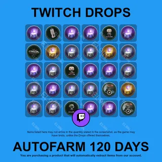 ✪🌌【Escape from Tarkov】Twitch Drops ✪ Automatic farming 120 days