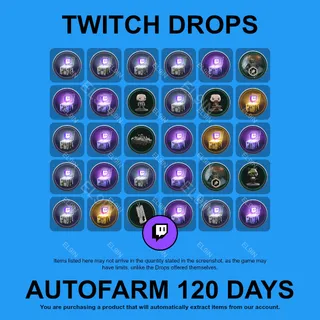 ✪🧙‍♂️【Escape from Tarkov】Twitch Drops ✪ Automatic farming 120 days