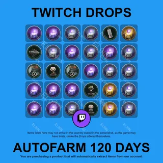 ✪❤️【Escape from Tarkov】Twitch Drops ✪ Automatic farming 120 days