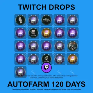 ✪🧙‍♂️【Escape from Tarkov】Twitch Drops ✪ Automatic farming 120 days