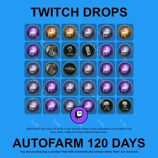 ✪🌌【Escape from Tarkov】Twitch Drops ✪ Automatic farming 120 days