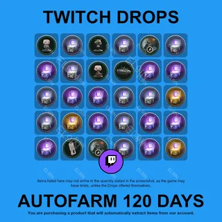 ✪⚡️【Escape from Tarkov】Twitch Drops ✪ Automatic farming 120 days