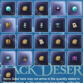 💜 Black Desert 💜 Twitch Drops 💜 Seraph Drops (Dec. 25) [Total 21 Items]