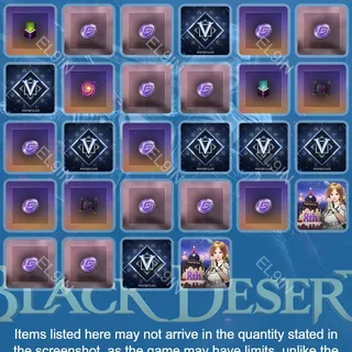 ✅ Black Desert 💜 Twitch Drops 🌌 [TR/MENA] 8th anniv [Total 28 Items]