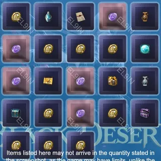 👑 Black Desert 🌌 Twitch Drops ⚡️ 2026 BDO Drops (Jan 5) [Total 23 Items]