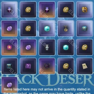 🧨 Black Desert 🌌 Twitch Drops 🌐 Seraph Drops (Dec. 22) [Total 21 Items]