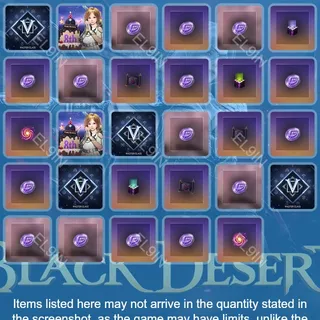 🌐 Black Desert 🌐 Twitch Drops 💎 3 Days to Calpheon B. [Total 29 Items]