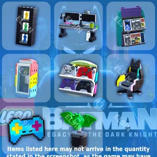 💜 LEGO Batman: Legacy of the Dark Knight Twitch Drops ⚡️ LEGO Batman Game Launch [Total 8 Items]