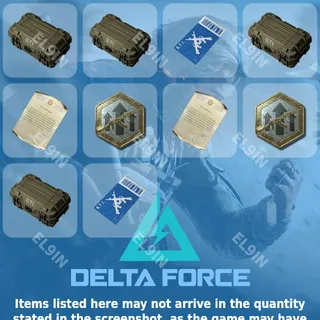 🧙‍♂️ Delta Force 👑 Twitch Drops 🌌 Season Ahsarah Weekend [Total 10 Items]