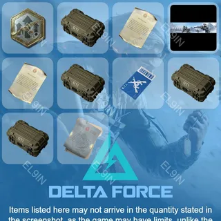 ❤️ Delta Force ⚡️ Twitch Drops ✅ 2025 Winter Holiday Drops [Total 10 Items]