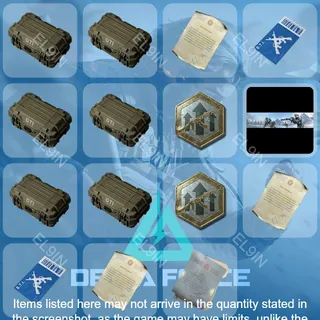 🌌 Delta Force 💎 Twitch Drops 🧙‍♂️ 2025 Winter Holiday Drops [Total 15 Items]