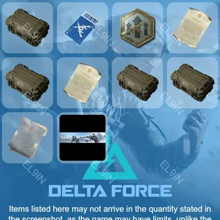 ❤️ Delta Force 👑 Twitch Drops ❤️ Season Ahsarah Weekend [Total 10 Items]