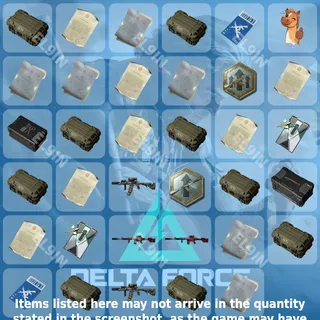 🧨 Delta Force Twitch Drops 💜 Red Days Drops - D3 [Total 35 Items]