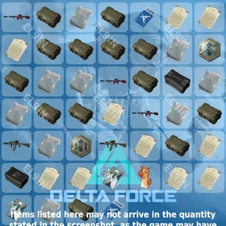 ✅ Delta Force Twitch Drops 💜 Red Days Drops - D5 [Total 46 Items]