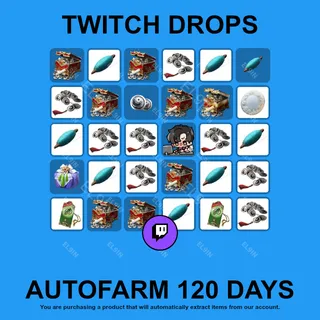 ✪👑【NARAKA: BLADEPOINT】Twitch Drops ✪ Automatic farming 120 days