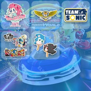 ✅ Sonic Racing: CrossWorlds Twitch Drops 💜 Sonic Racing Twitch Drops [Total 5 Items]