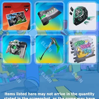 ❤️ Fortnite Twitch Drops ❤️ TG | The Ultimate Heist [Total 6 Items]
