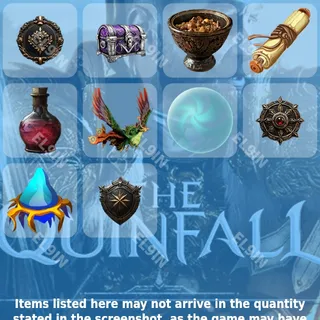 ✅ The Quinfall Twitch Drops 🧨 March Drops [Total 10 Items]