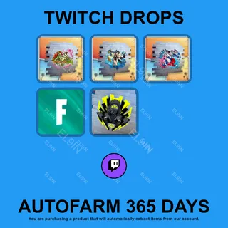 ✪🌐【Fortnite】Twitch Drops ✪ Automatic farming 365 days