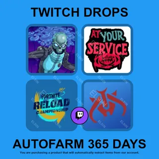✪✅【Fortnite】Twitch Drops ✪ Automatic farming 365 days