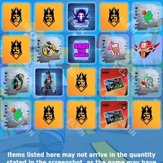 ⚡️ Fortnite Twitch Drops 🌌 King's League [Total 20 Items]