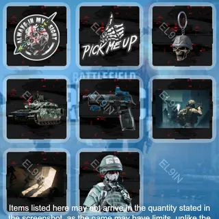 ⚡️ Battlefield REDSEC 👑 Twitch Drops 🧨 Battlefield REDSEC Launch [Total 8 Items]