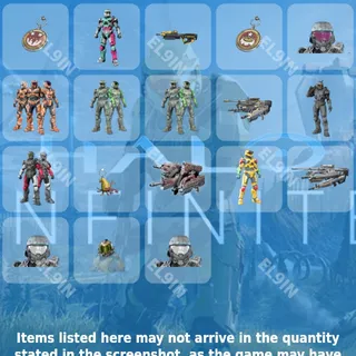 🧙‍♂️ Halo Infinite Twitch Drops ❤️ RLS Community Event-APR8 [Total 18 Items]