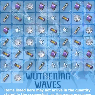❤️ Wuthering Waves Twitch Drops ❤️ V3.2 Wuthering Waves [Total 50 Items]