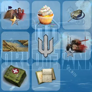 ⚡️ World of Tanks Twitch Drops ⚡️ Back in Action #2 [Total 8 Items]