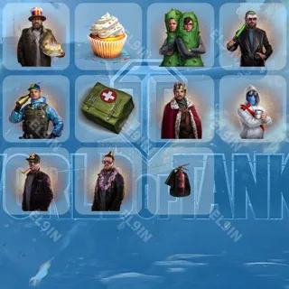 ✅ World of Tanks Twitch Drops ✅ Anniversary Store #6 [Total 11 Items]