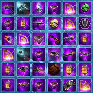🌐 EVE Online Twitch Drops ❤️ ATXXII Feeders W1 [Total 36 Items]