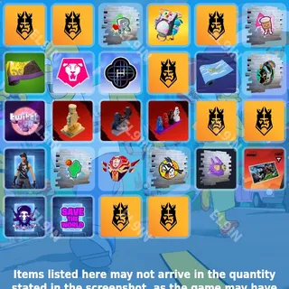 🌌 Fortnite Twitch Drops 👑 TG | The Ultimate Heist  [Total 28 Items]