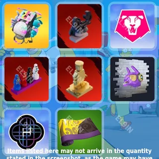 ✅ Fortnite Twitch Drops ❤️ Fortnite x KPDH  [Total 8 Items]