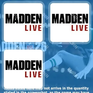 ✅ Madden NFL 26 Twitch Drops ⚡️ In The Huddle [Total 3 Items]